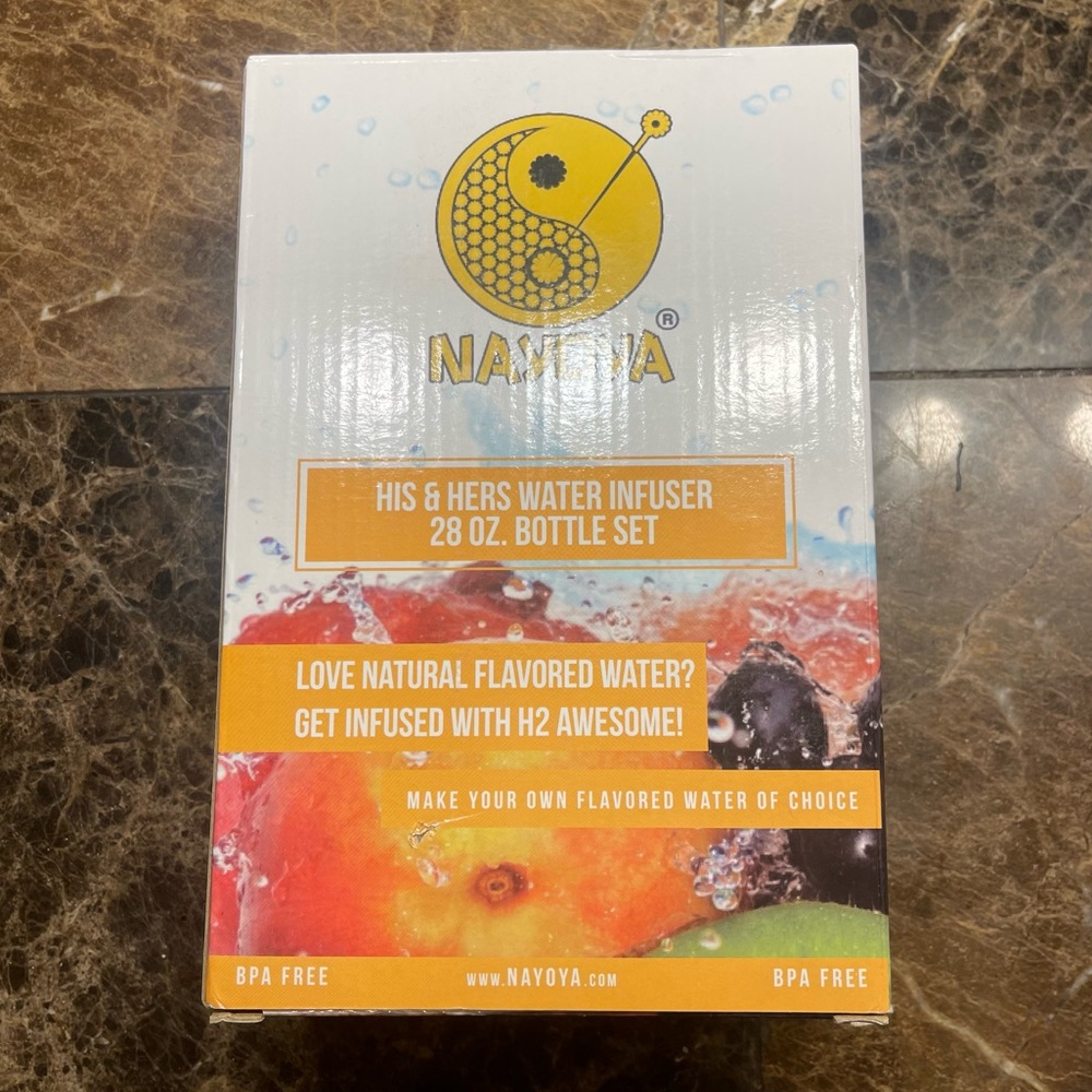 His and Hers Water Infuser Bottles